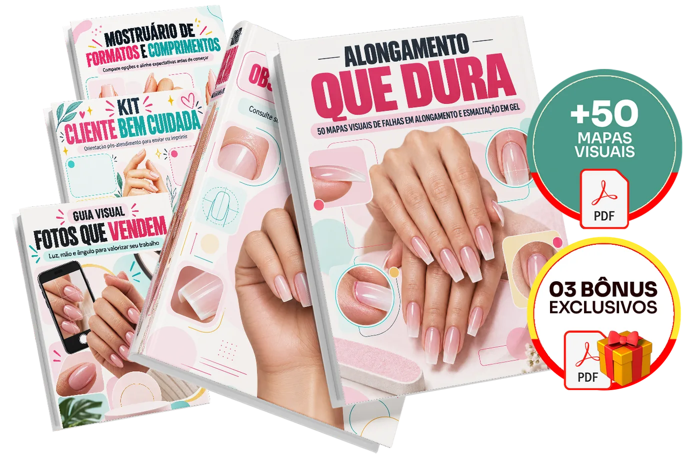 Alongamento que Dura — material principal e os bônus